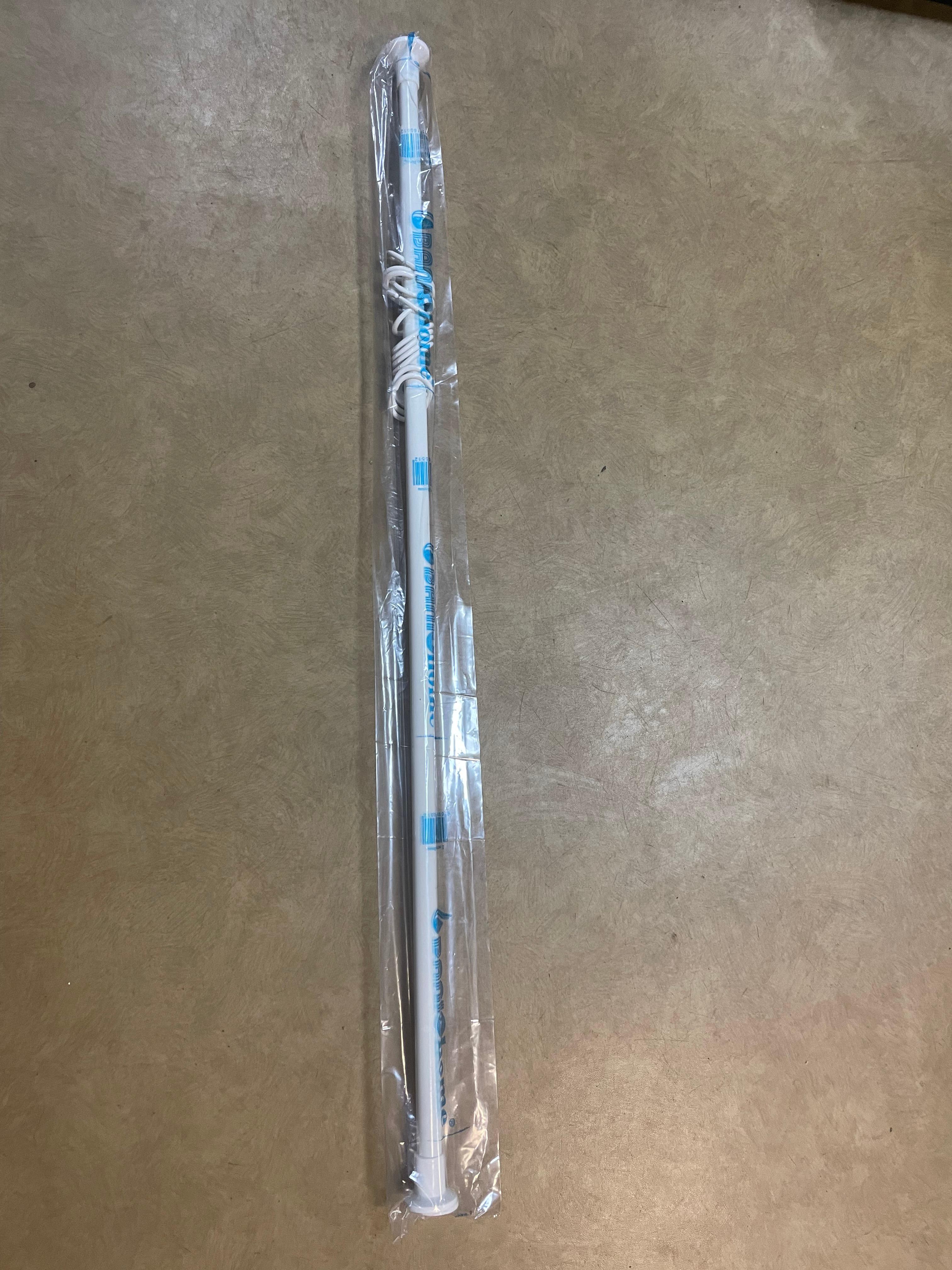 Карниз раздвижной с кольцами в комплекте металлический для ванной комнаты 130-260 см (26610999) - фото 8