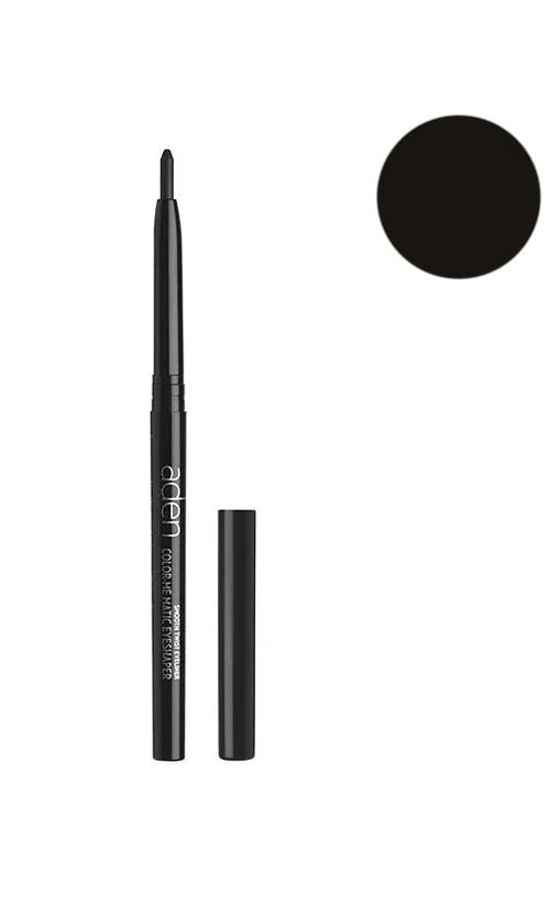 Олівець для очей Aden Cosmetics Eyeliner Pencil автоматичний Black (32580)