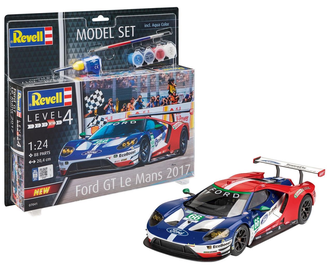 Збірна модель Revell Ford GT-Le Mans рівень 4 масштаб 1:24 (RVL-67041)