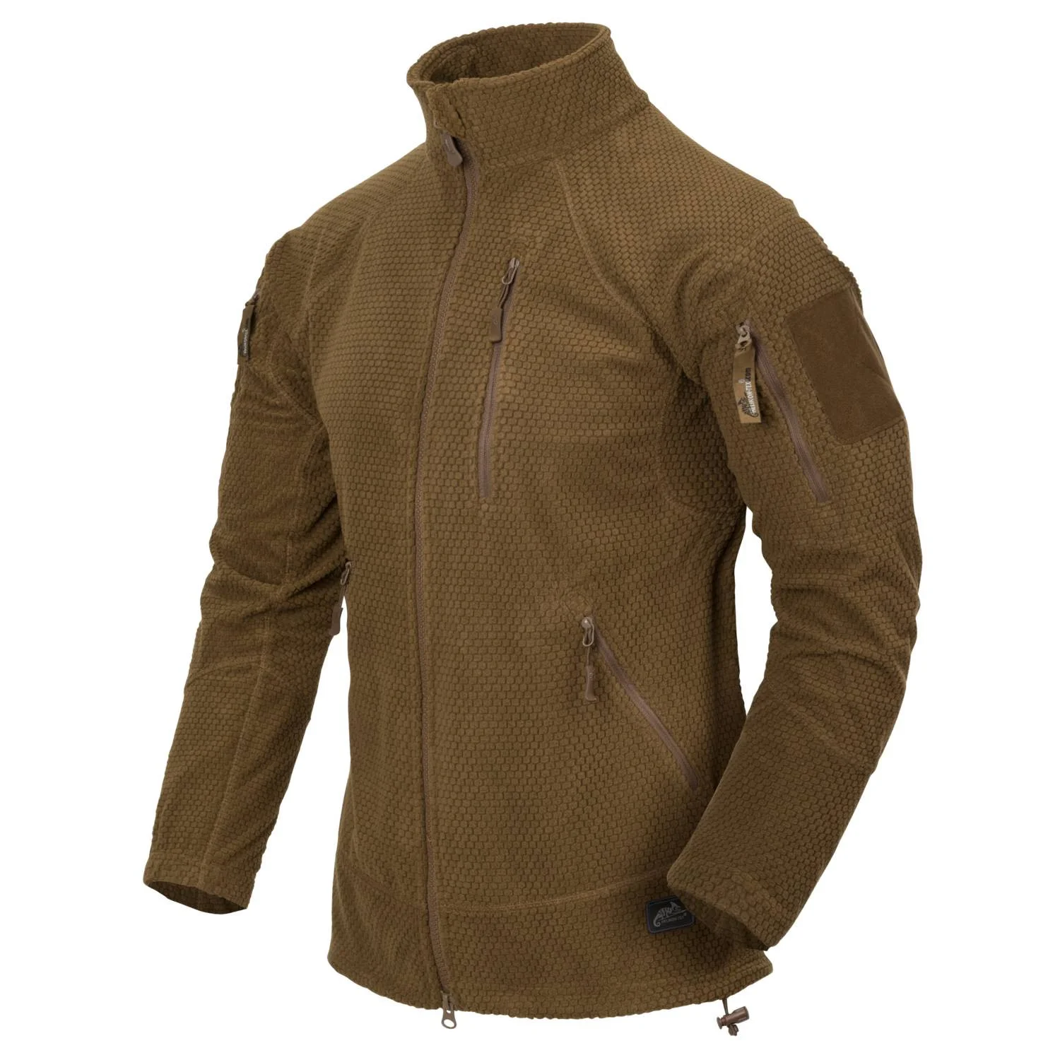 Кофта флісова Helikon-Tex Alpha Tactical Jacket S Coyote (BL-ALT-FG-11-B03)