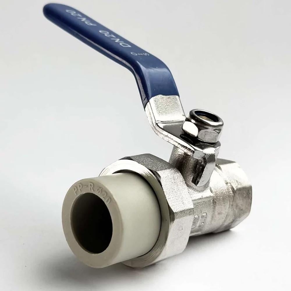 Кран SANTAN шаровой с внутренней резьбой 20х1/2" PP-R (29920328)