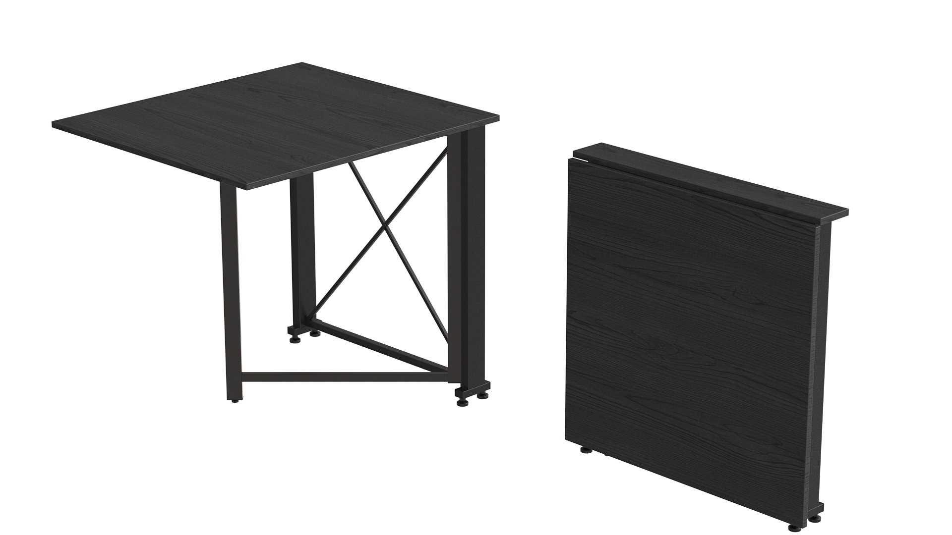 Стол-книжка трансформер Ferrum-decor Orion 1 металл/ДСП 16 мм 750x810x730 мм Черный/Сосна Кембра (ORI103) - фото 3 Стол-книжка трансформер Ferrum-decor Orion 1 металл/ДСП 16 мм 750x810x730 мм Черный/Сосна Кембра (ORI103) - фото 3