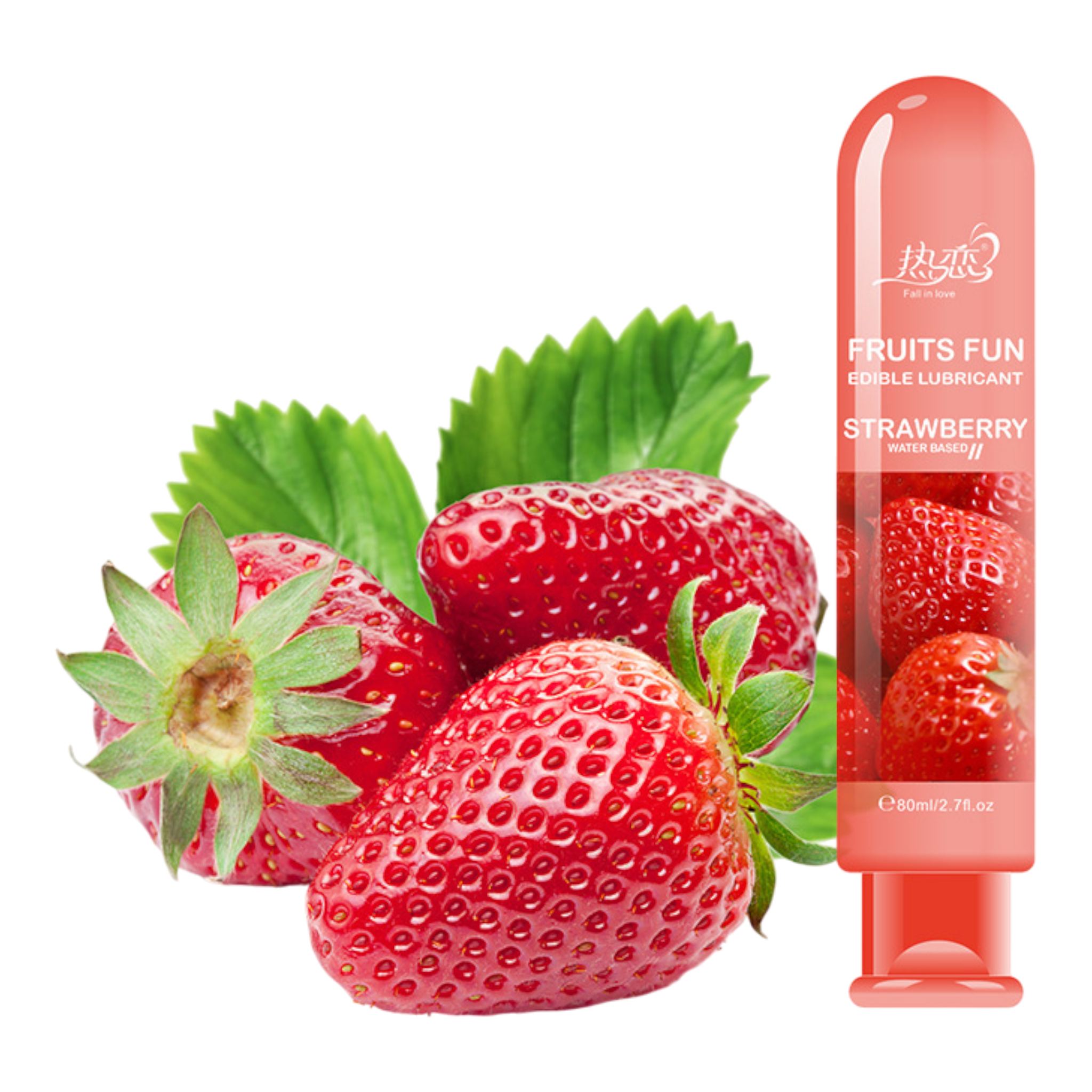 Лубрикант съедобный фруктовый Fruits fun со вкусом Клубничка (31259014)