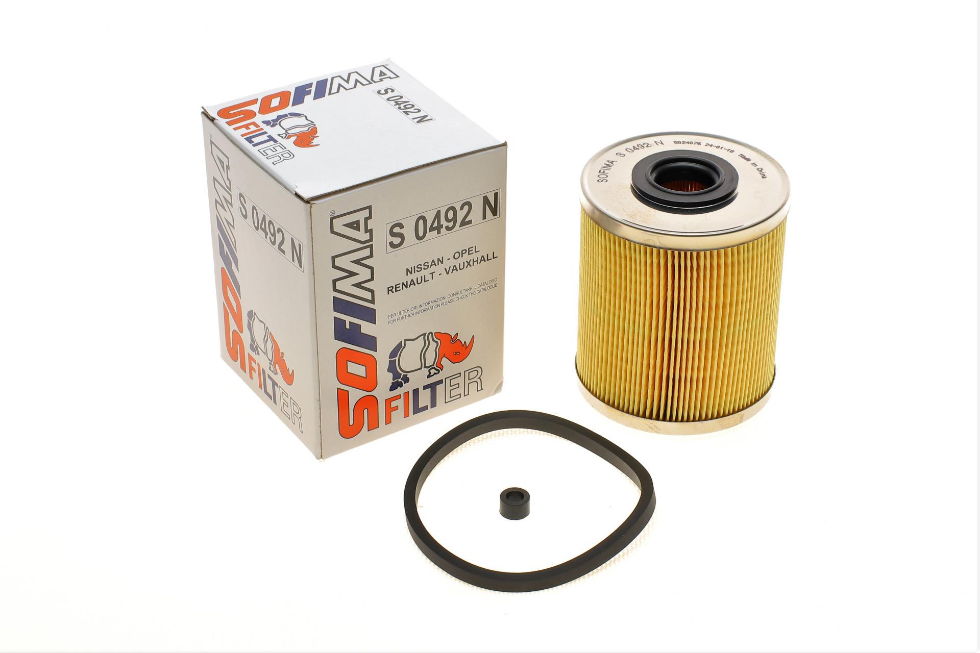 Фільтр паливний SOFIMA для Renault Master/Opel Movano/Nissan Interstar 1,9-3,0 dCI/CDTI 01- (S 0492 N)