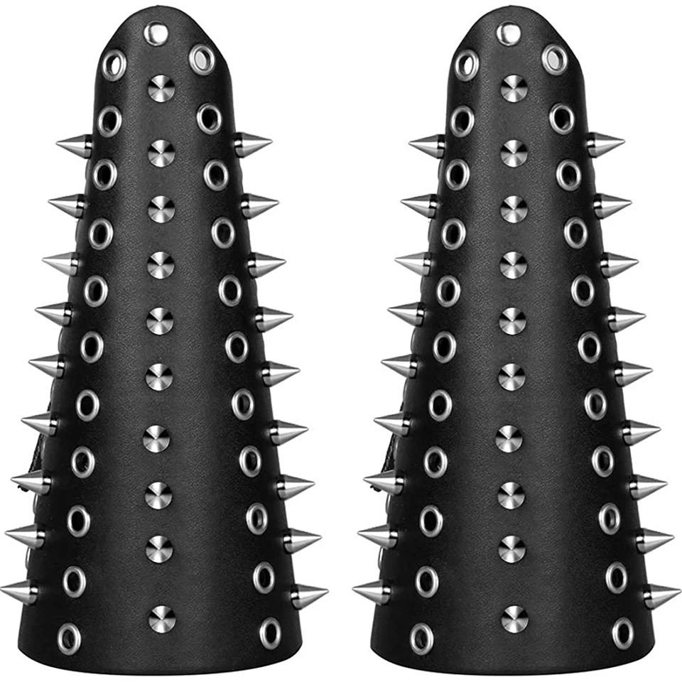 Комплект Браслет Наручи Wuke Шипы широкий унисекс one size