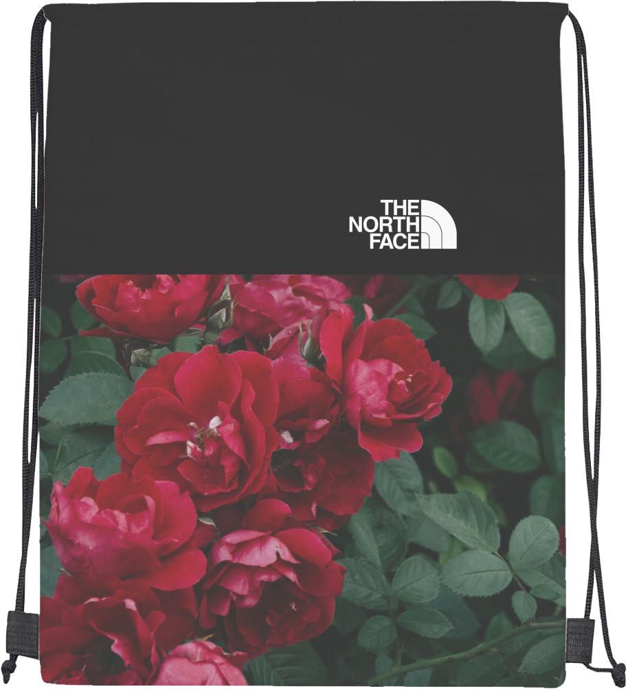 Мішок спортивний The North Face троянди (20301712)