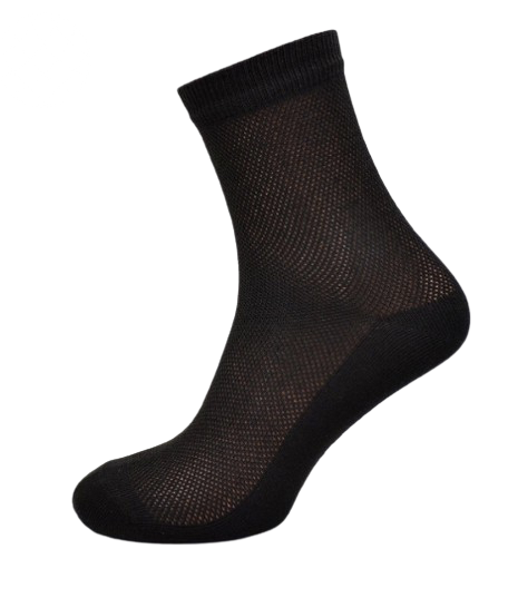 Шкарпетки чоловічі у сітку Мілес 1811 р. 31 Чорний - фото 1 Шкарпетки чоловічі у сітку Мілес 1811 р. 31 Чорний - фото 1