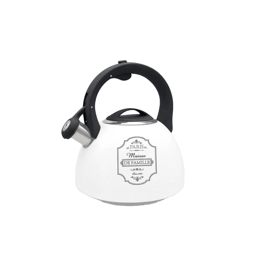 Чайник зі свистком Maestro нержавіюча сталь 2,5 л Білий (3dfb57fd)