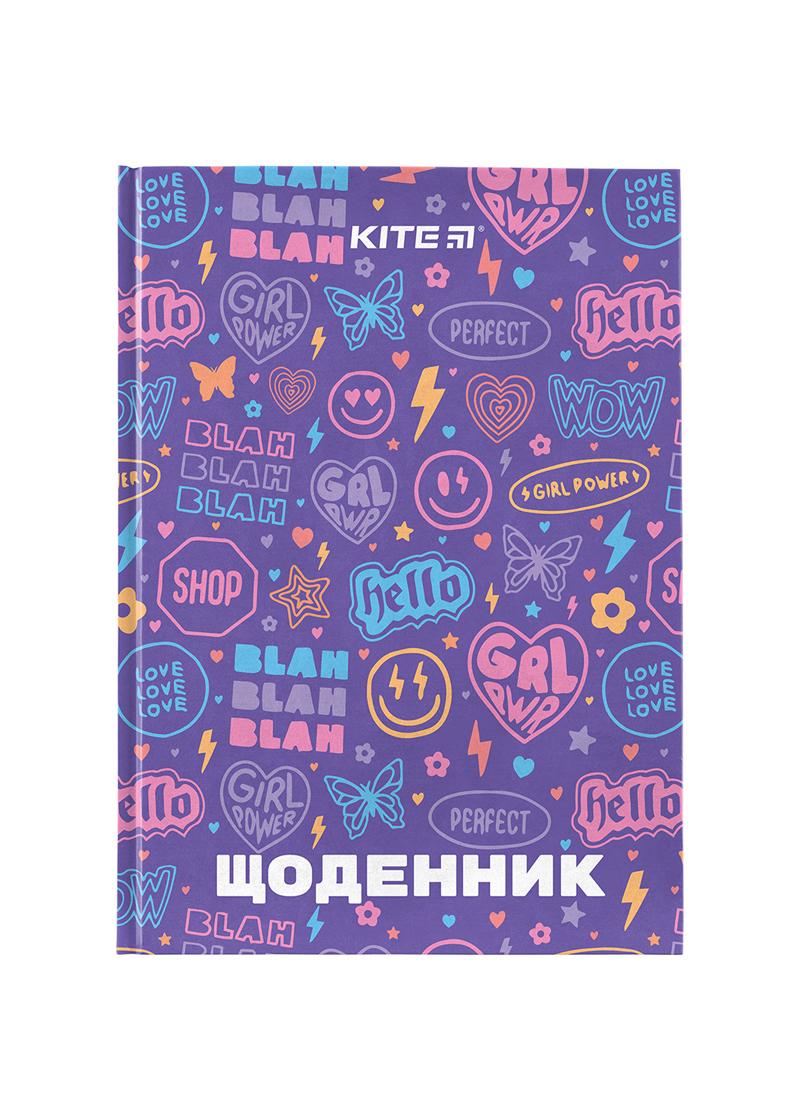 Дневник школьный KITE Girl power твердая обложка (K24-262-5)