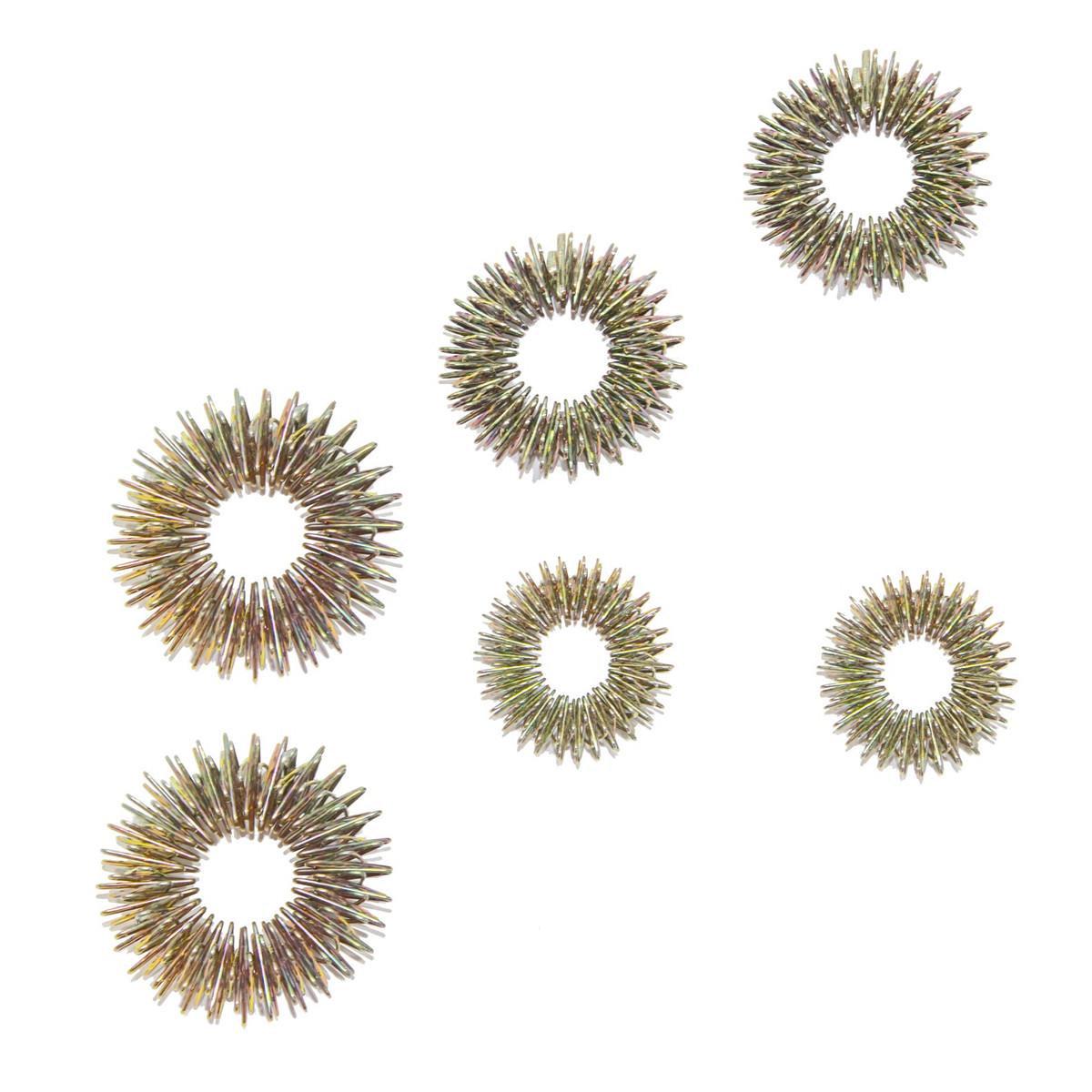 Комплект массажного кольца Су-джок 6 шт. (3000237-TOP-2) Комплект массажного кольца Су-джок 6 шт. (3000237-TOP-2)