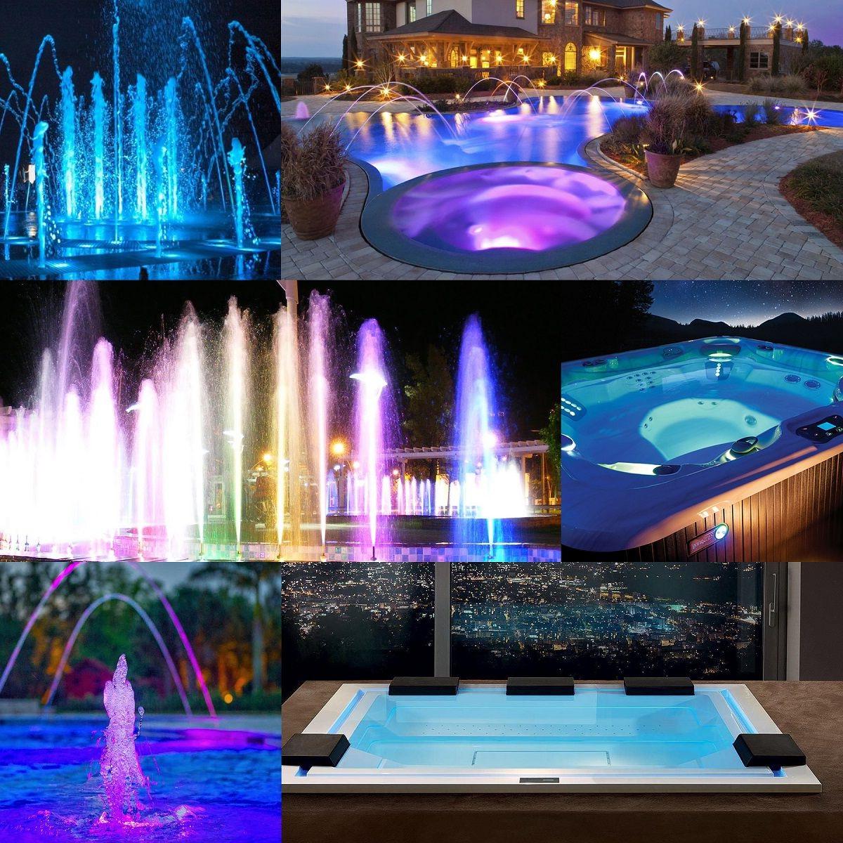 Прожектор светодиодный Aquaviva 008 252LED 18 Вт RGB (9353079) - фото 4 Прожектор светодиодный Aquaviva 008 252LED 18 Вт RGB (9353079) - фото 4