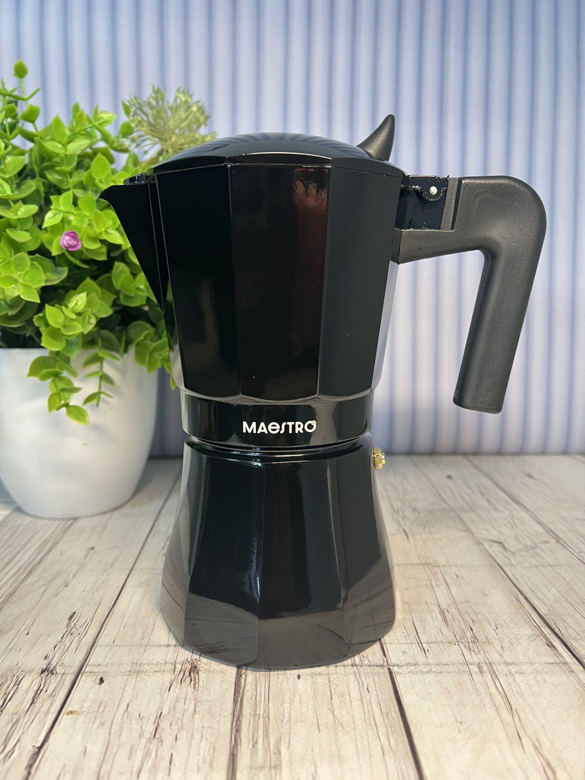 Гейзерная кофеварка Maestro Espresso Mocha алюминиевая 450 мл 9 чашек (59477)
