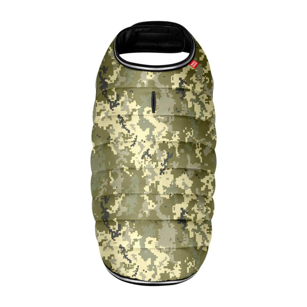 Куртка-накидка для собак Waudog Clothes Мілітарі XXS 23х29-36х14-20 см (501-4026 Col) - фото 3 Куртка-накидка для собак Waudog Clothes Мілітарі XXS 23х29-36х14-20 см (501-4026 Col) - фото 3