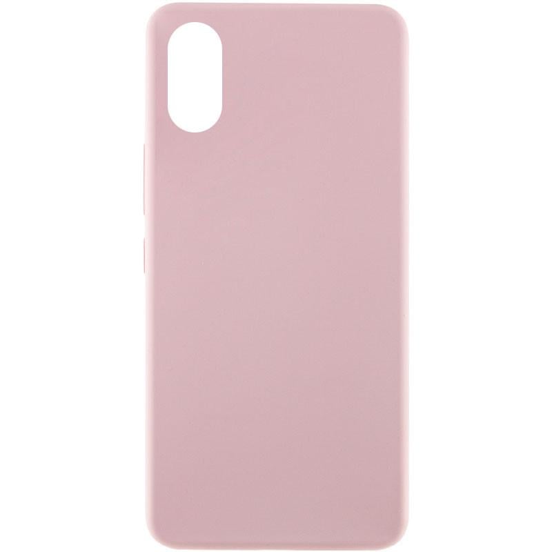 Противоударный чехол Silicone Cover Lakshmi Full Camera (AAA) для Xiaomi Redmi 9C РОЗОВЫЙ / PINK SAND