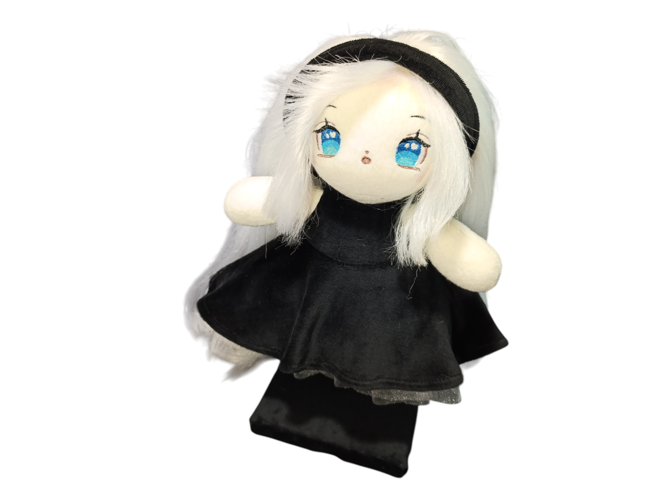 Кукла текстильная Блонди 30 см на подставке (2745862468)