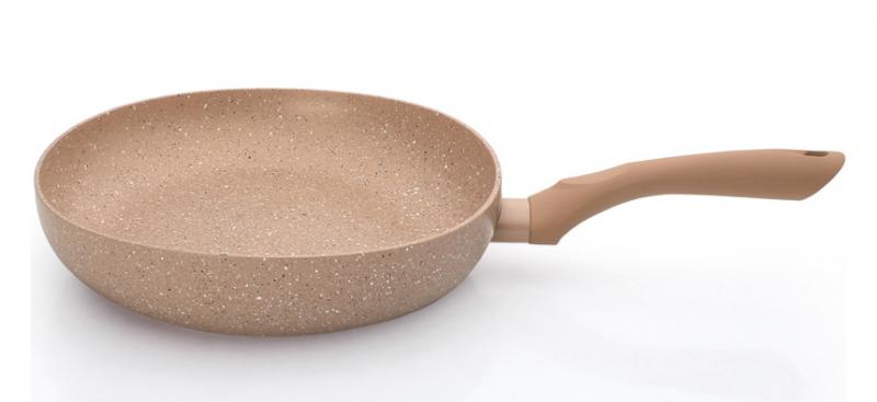 Сковорода глубокая Fissman Latte с керамическим антипригарным покрытием Ø 24 см (FN-AL-4955)