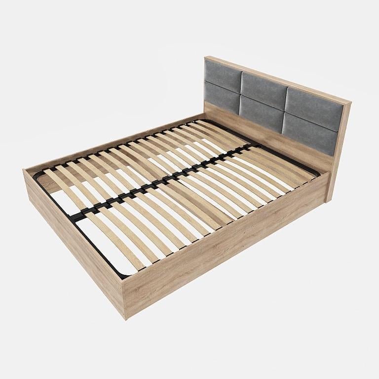 Кровать Эверест Лайт-1600 ламели 160x200 см Дуб сонома (ЕВ20431)