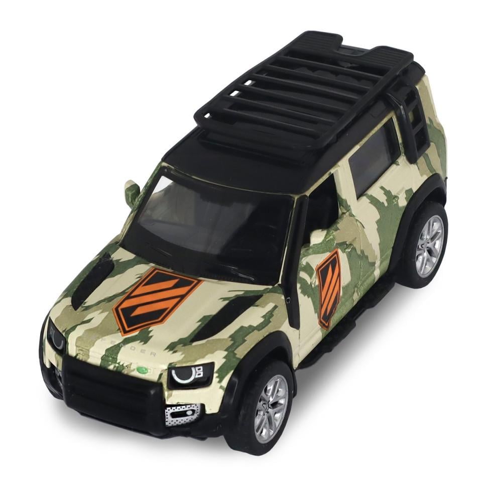Игрушечная машинка TechnoDrive 250363M2 серии Шевроны Героев Land Rover Defender 110 3 ОШБр 1:39 (2990405322)