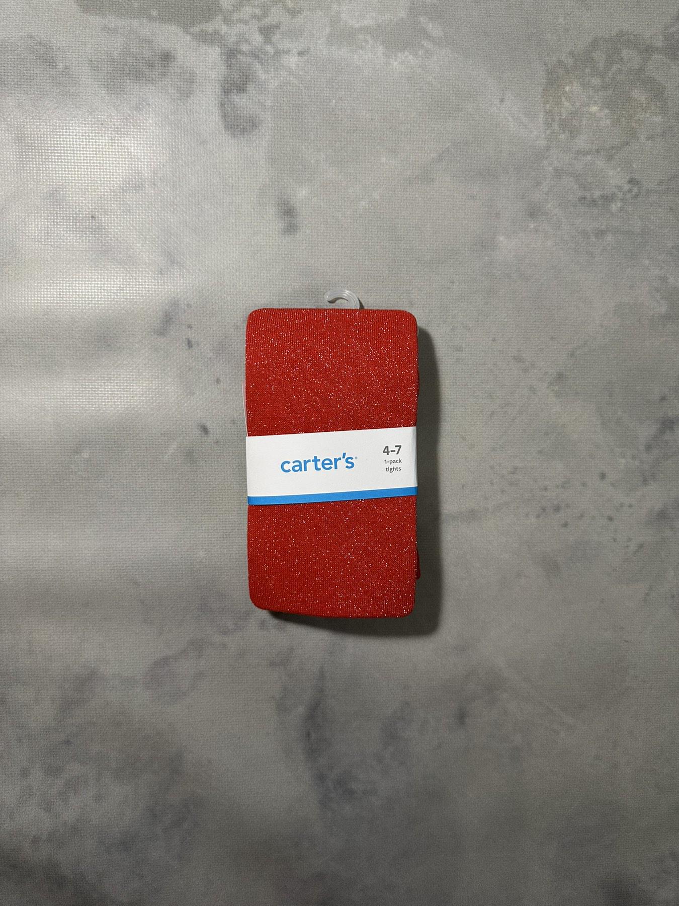 Колготки Carter's 4/7 лет Красный (001300186)