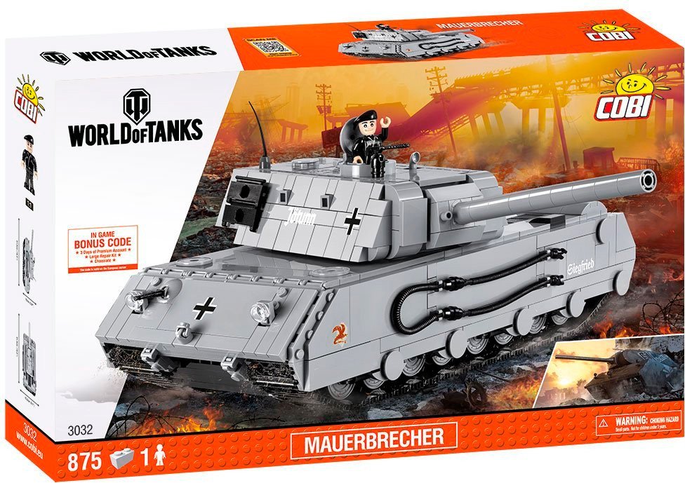 Конструктор Cobi World Of Tanks. Mauerbrecher (COBI-3032) - фото 3