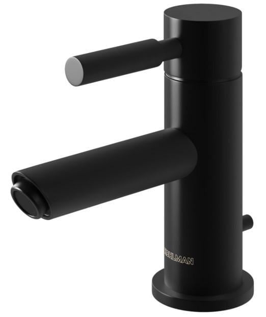 Змішувач для раковини низький KOHLMAN ROXIN Black (2808405827)