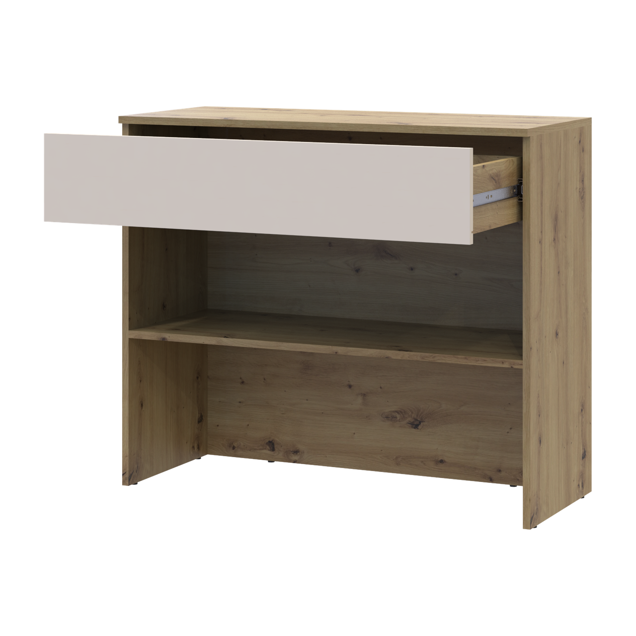 Тумба для взуття Doros Спліт ДСП 94х39х80 см Дуб артізан/Кашемір (41901270) - фото 6 Тумба для взуття Doros Спліт ДСП 94х39х80 см Дуб артізан/Кашемір (41901270) - фото 6