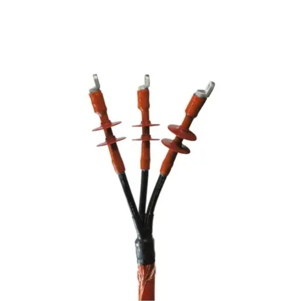 Муфта кабельная концевая Cellpack CHE-3F 24 кВ 3х70-240 мм внутренняя с наконечниками Разноцветный (3016627574)