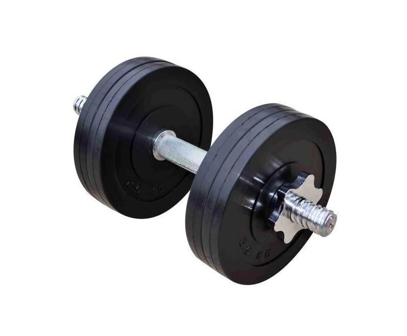 Гантель резиновая сборная RN-Sport 11 кг (2522949771_rn_2) - фото 1