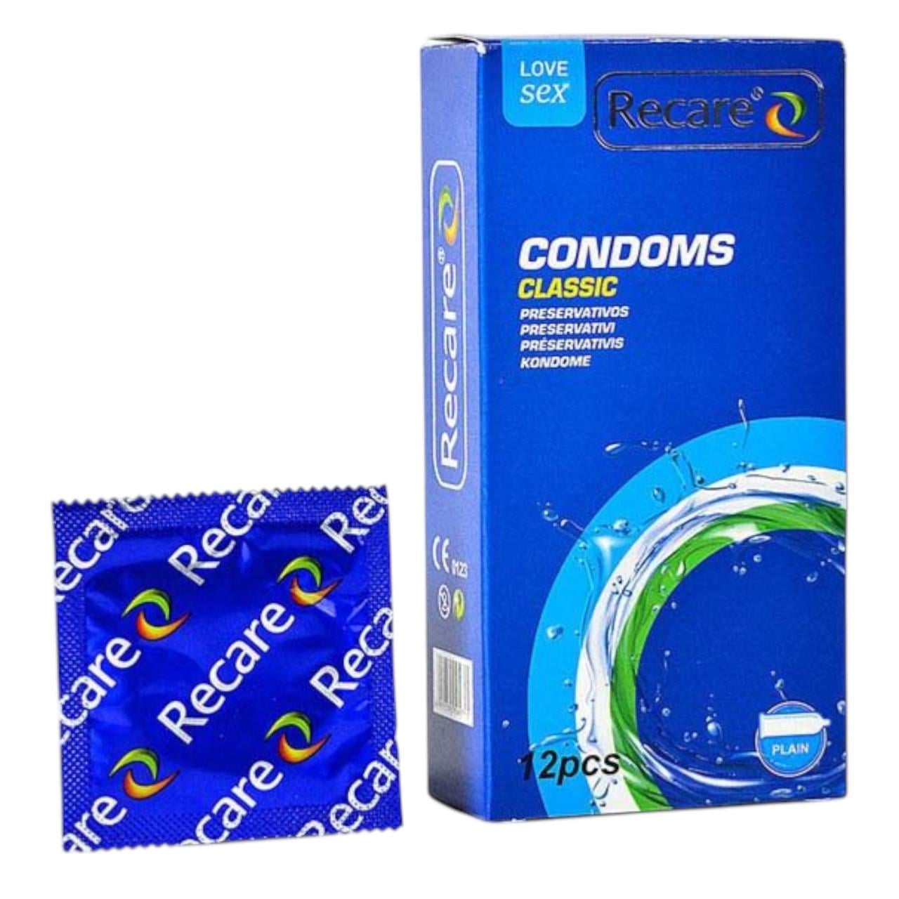Презервативы Recare Classic 12шт. Прозрачный (2929684847)