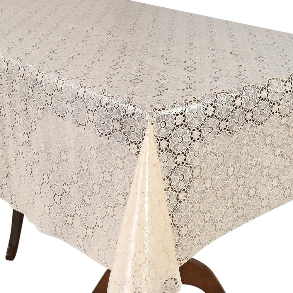 Клеенка на стол Lace MA-5740 1,37х20 м Бежевый (35896003)