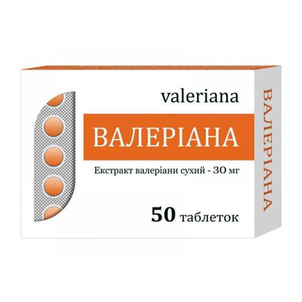 Комплекс профилактики нервной системы Farmakom Валериана 30 мг 50 таб. (000027429) Комплекс профилактики нервной системы Farmakom Валериана 30 мг 50 таб. (000027429)