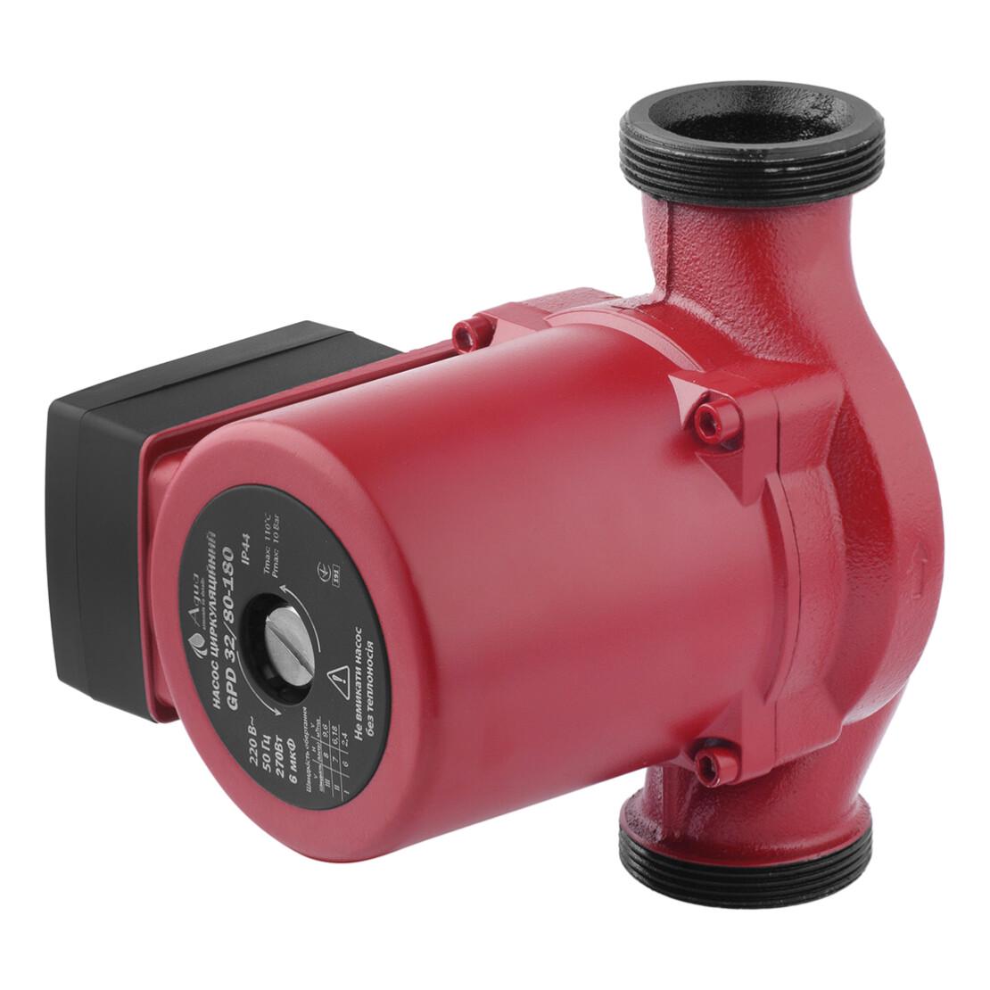 Циркуляційний насос Agua GPD 32/8-180 з гайками (CV035095) - фото 1 Циркуляційний насос Agua GPD 32/8-180 з гайками (CV035095) - фото 1