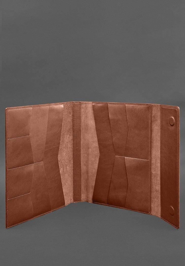 Папка шкіряна для документів сімейна А4 Світло-коричневий (A-028544) - фото 4 Папка шкіряна для документів сімейна А4 Світло-коричневий (A-028544) - фото 4