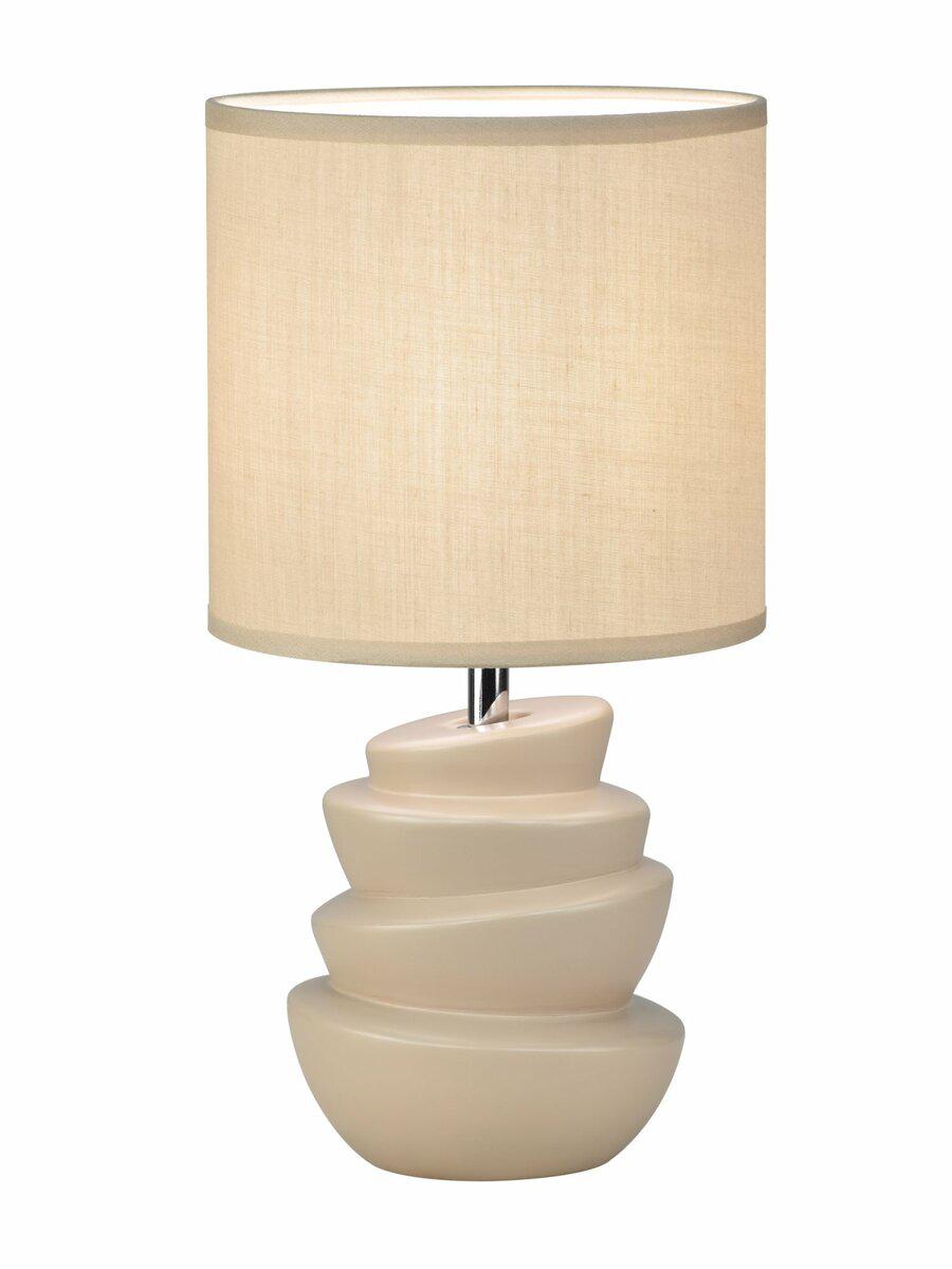 Настольная лампа с абажуром Lighthouse SRS-20001/1T Светло-коричневый