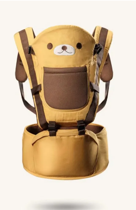 Хипсит эрго-рюкзак для переноски детей от 3 до 36 мес Коричневый (ХАК45)