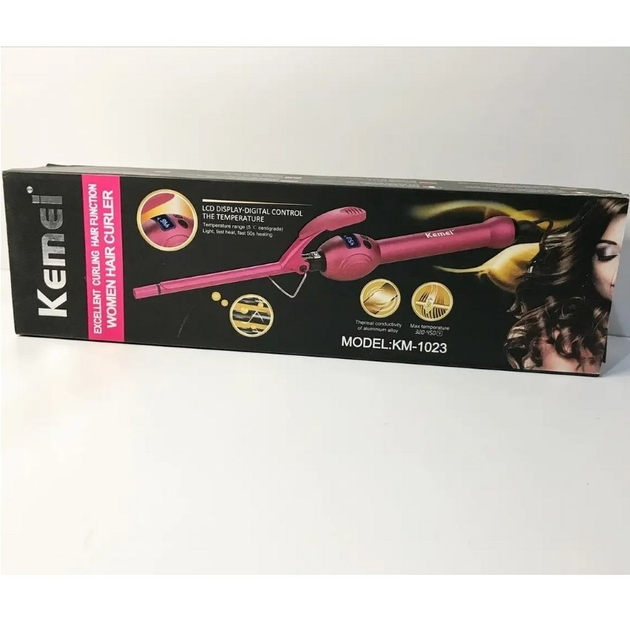 Плойка для волосся професійна афрокудрі (Кетеі КМ 1023) - фото 7 Плойка для волосся професійна афрокудрі (Кетеі КМ 1023) - фото 7