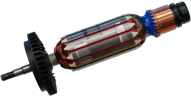 Якорь болгарки DWE 4257 N474961 182х35 мм 7 мм (134940-как1178)