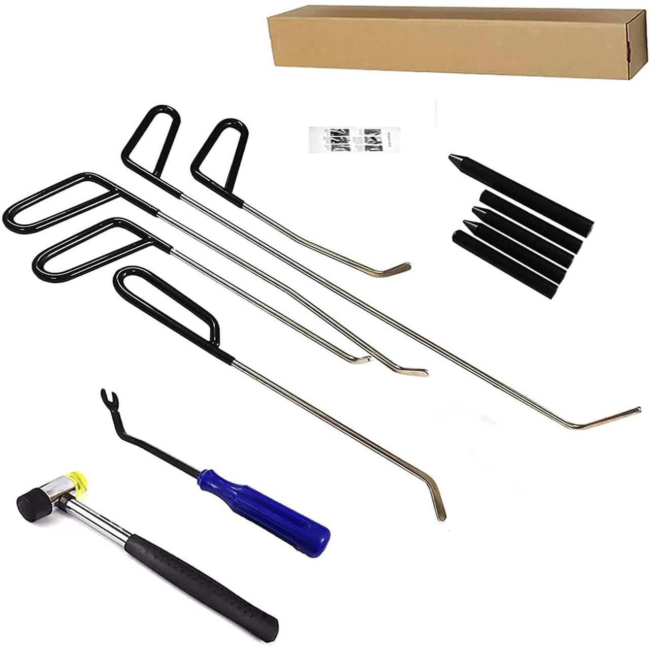 Набор инструментов для удаления вмятин без покраски 12 эл.