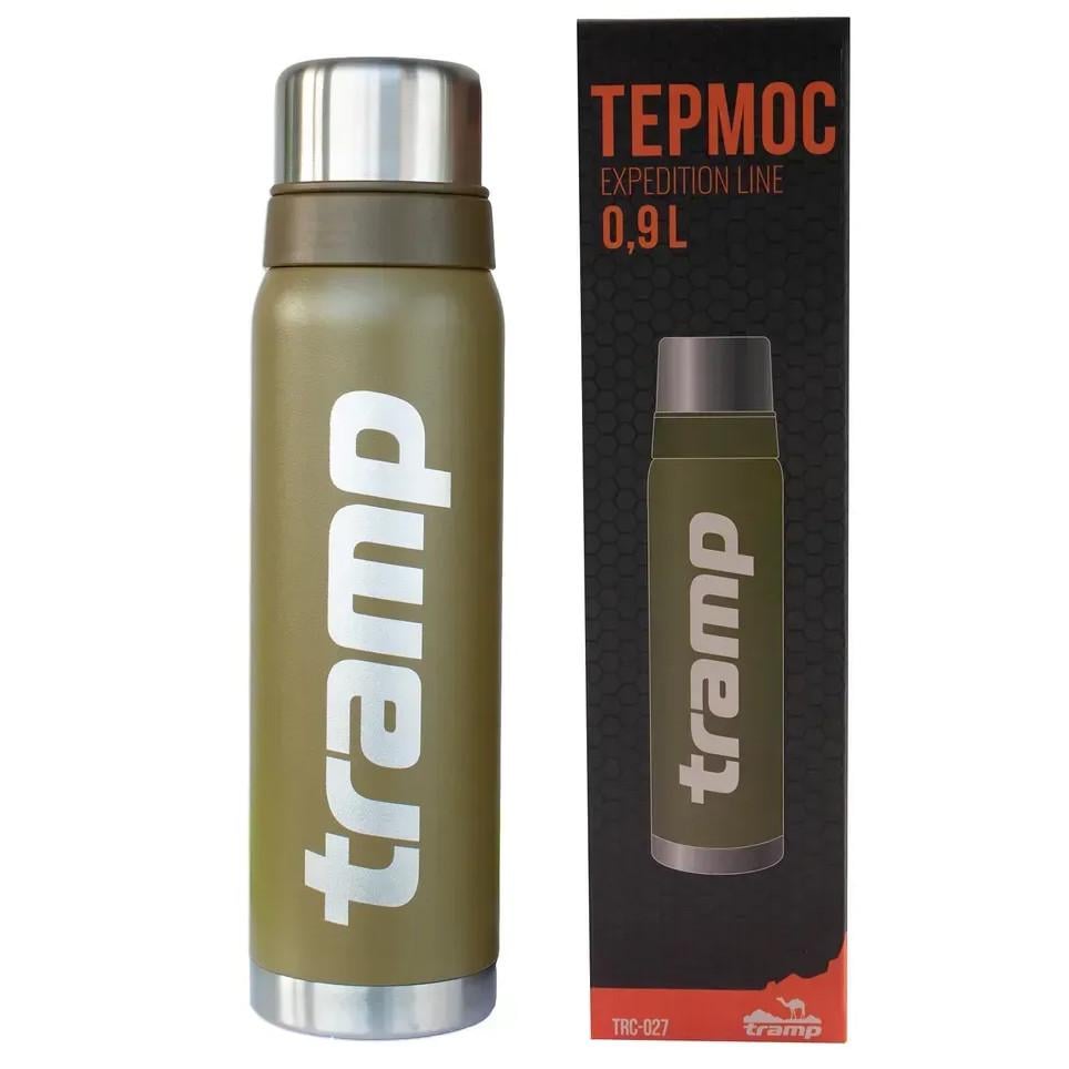 Термос Tramp Expedition Line 0 ,9 л Оливковий (TRC-027-olive) - фото 1 Термос Tramp Expedition Line 0 ,9 л Оливковий (TRC-027-olive) - фото 1