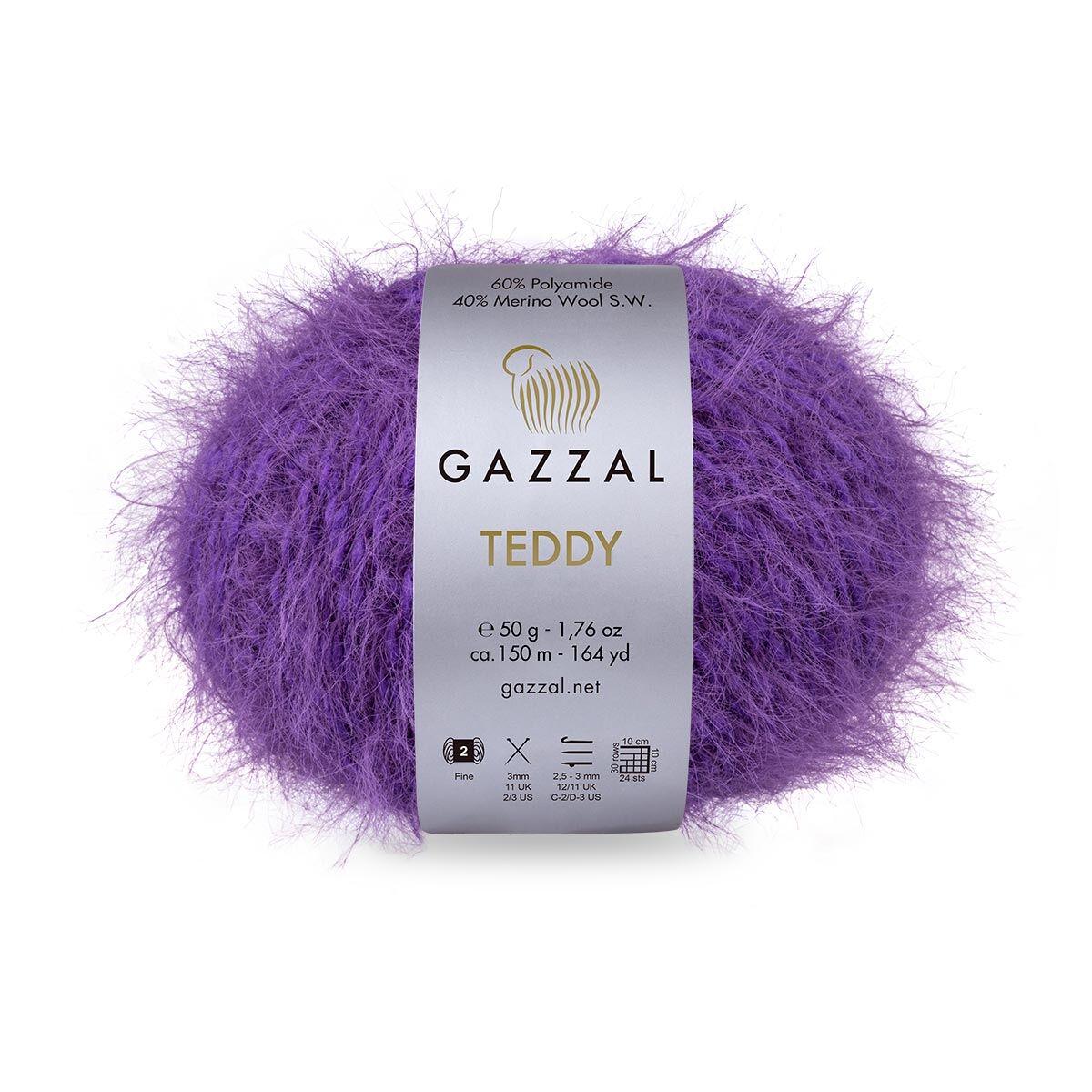 Пряжа Gazzal Teddy 6551