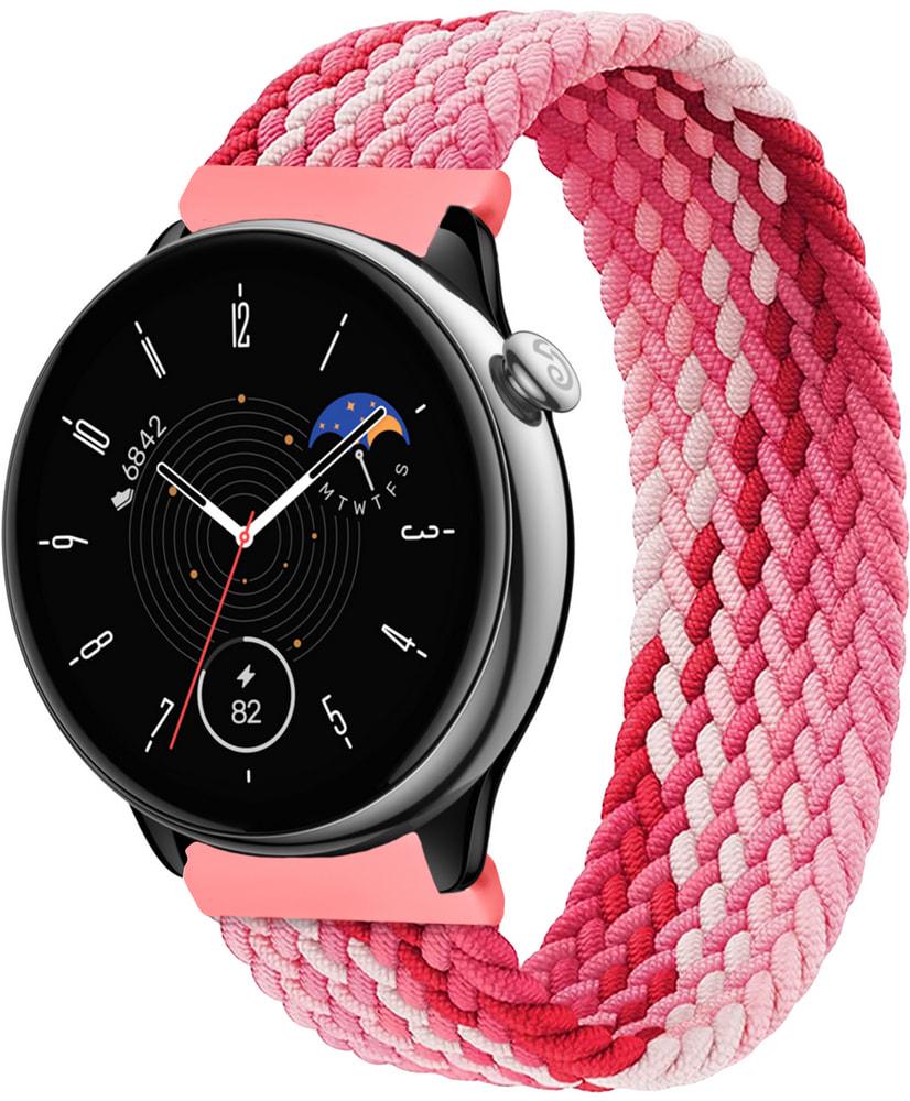 Ремешок Solo Loop Multi для Amazfit GTR Mini (135 мм) Pink/White (33640-52)