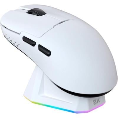 Компьютерная мышка Ajazz AJ159PRO Bluetooth/USB Charging Dock White (AJ159-PRO-W)