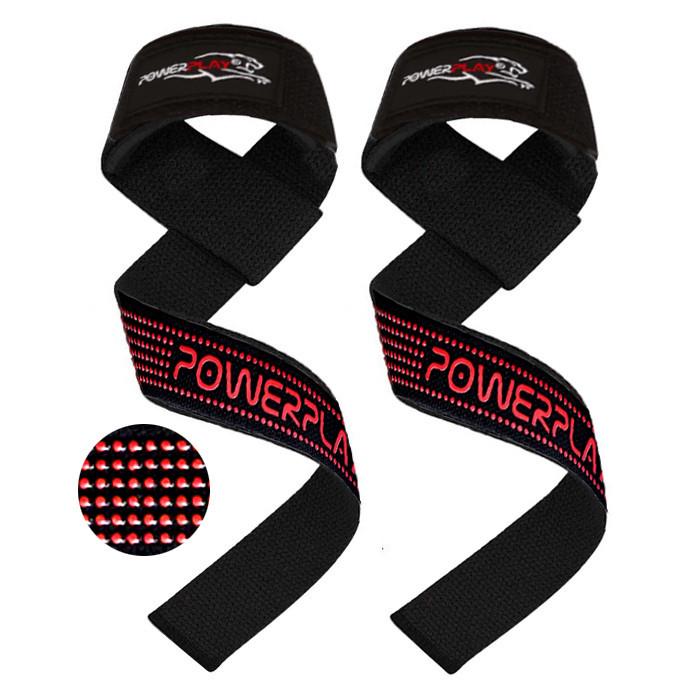 Лямки для тяги PowerPlay 7064 Черно-красный (A-011755) - фото 4 Лямки для тяги PowerPlay 7064 Черно-красный (A-011755) - фото 4