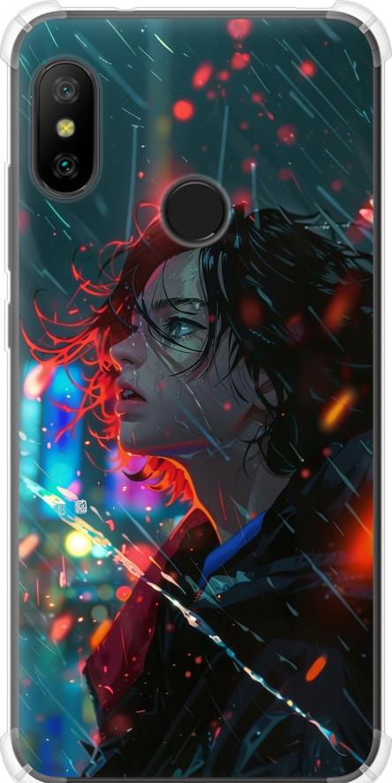 Чехол на Xiaomi Mi A2 Lite Ночные огни (6096sp-1522-42517)