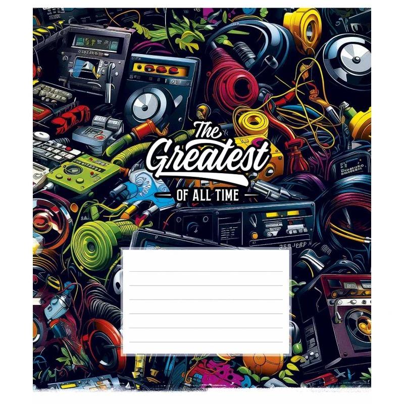 Школьная тетрадь в линейку Школярик 18 л. Разноцветный (NB-286-Z-398)