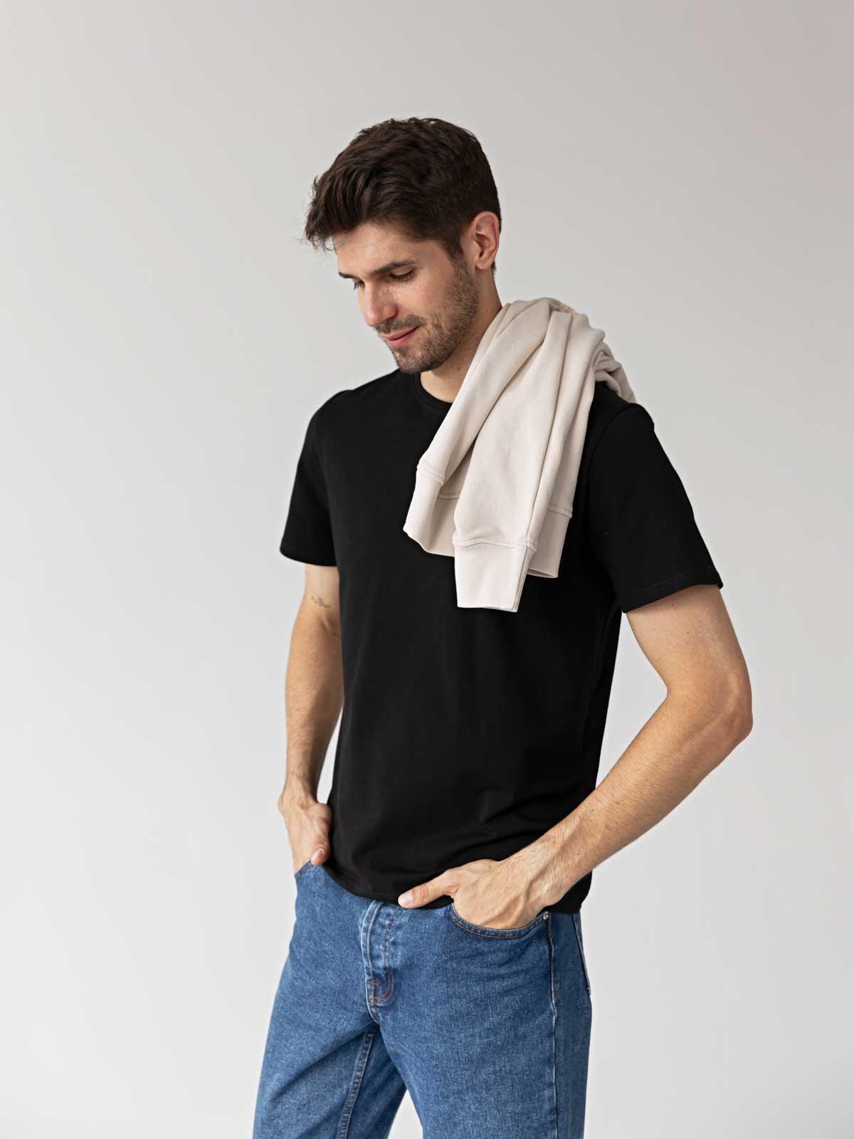 Футболка чоловіча FROMUS XXL Чорний (1041-2)