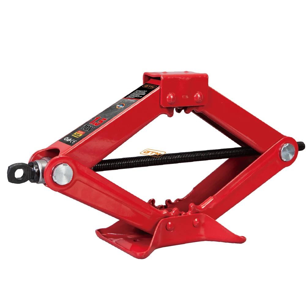 Домкрат механический ромбовидный GTM T10152-GS+S05+H07 1,5 т