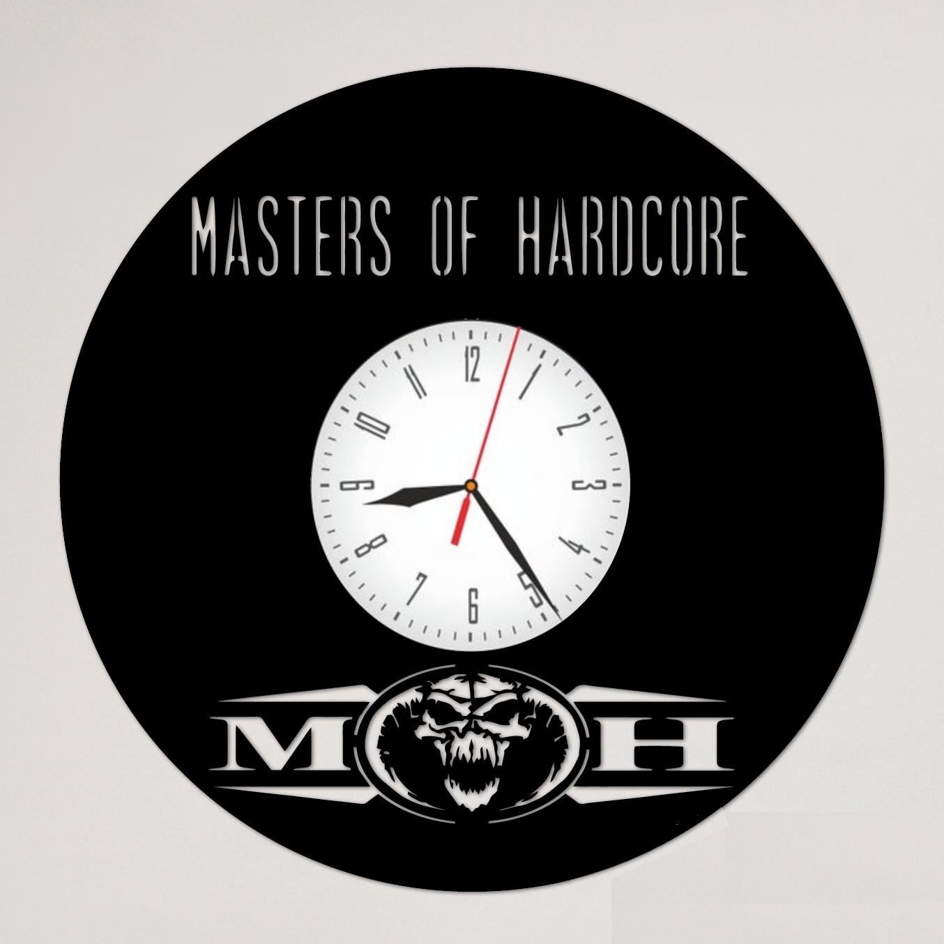 Часы настенные Masters of Hardcore 2230 из виниловой пластинки