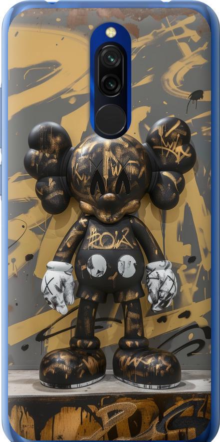 Чехол на Xiaomi Redmi 8 Bronze kaws (6097t-1806-42517)