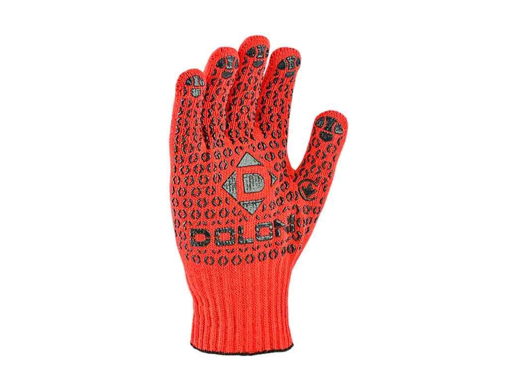 Перчатки рабочие трикотажные Doloni с ПВХ рисунком 4461 р. 11 (346000)